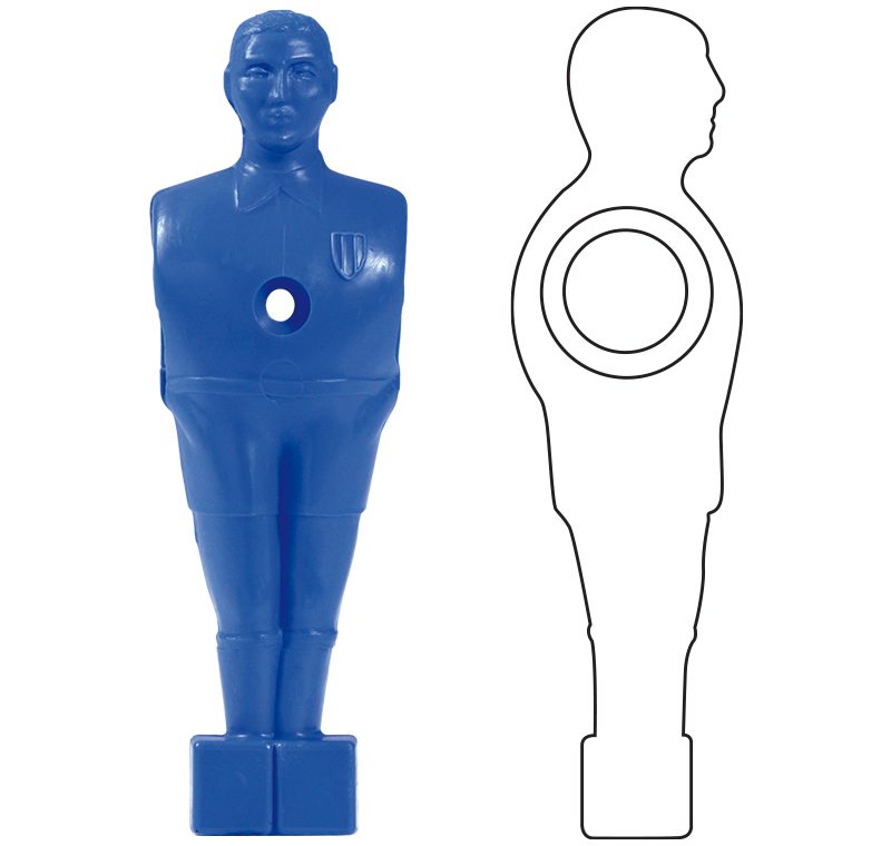 Играч за джага, син – Ф-16 mm