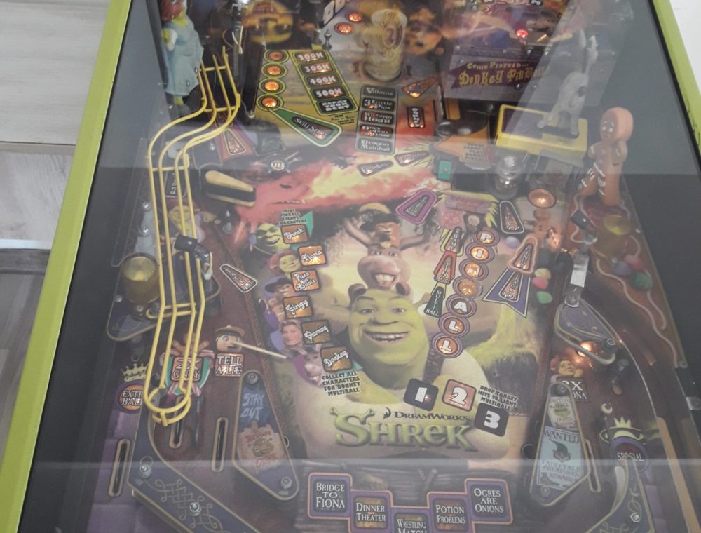 Флипер „Shrek“, употребяван
